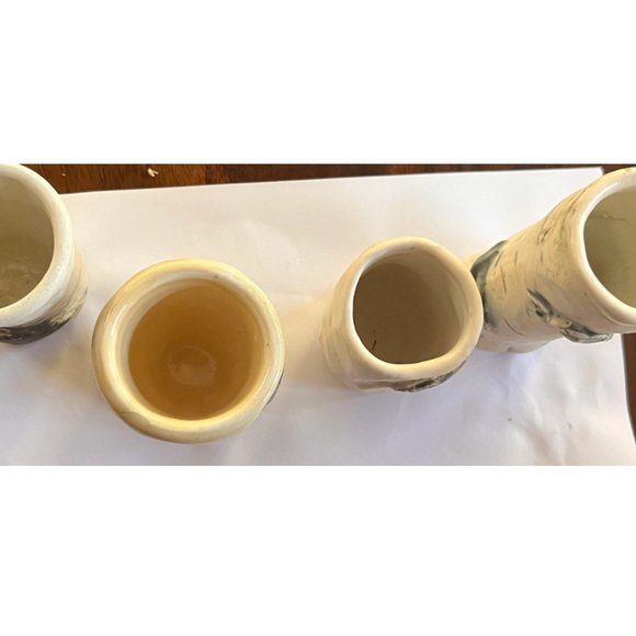 Aspen Birch Tree Ceramic Mug Handmade Realistic Pottery 16 fl ounces - Picture 3 of 3